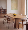 2026 Modern Solid Wood Dining Table Set