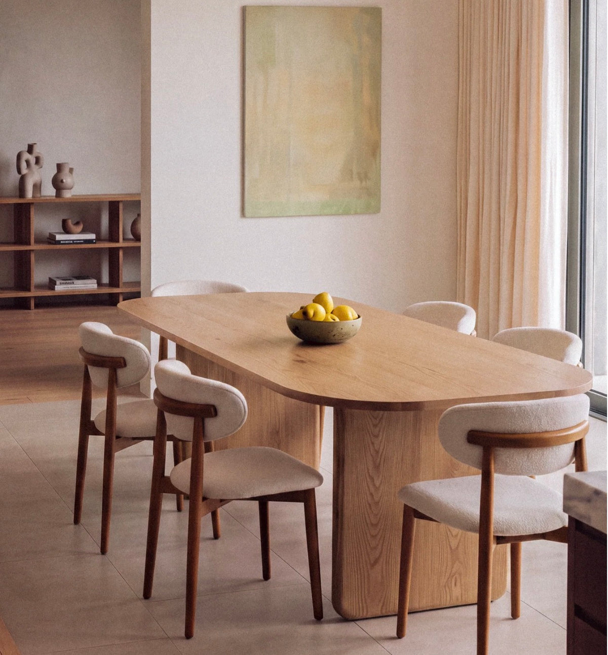 2026 Modern Solid Wood Dining Table Set