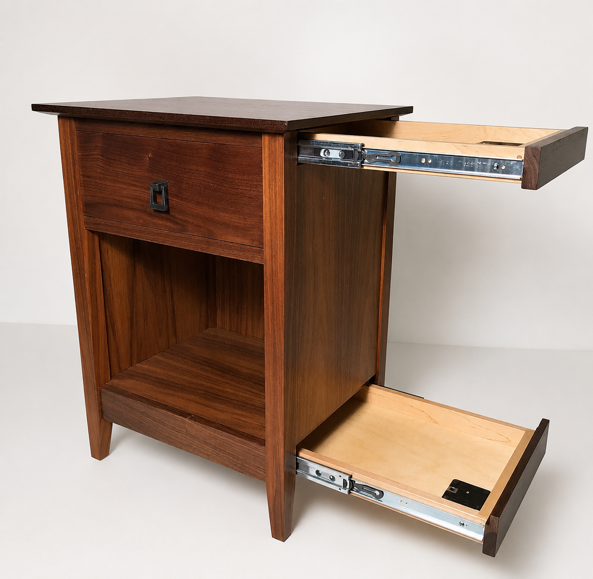 Wooden Study Table with Drawers