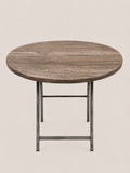 Rustic Round Folding Table