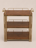 Luxury 3-Tier Serving Trolley