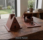 Wooden Incense Burner Set