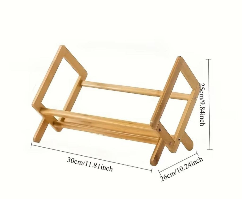 Wooden Desktop Bookshelf