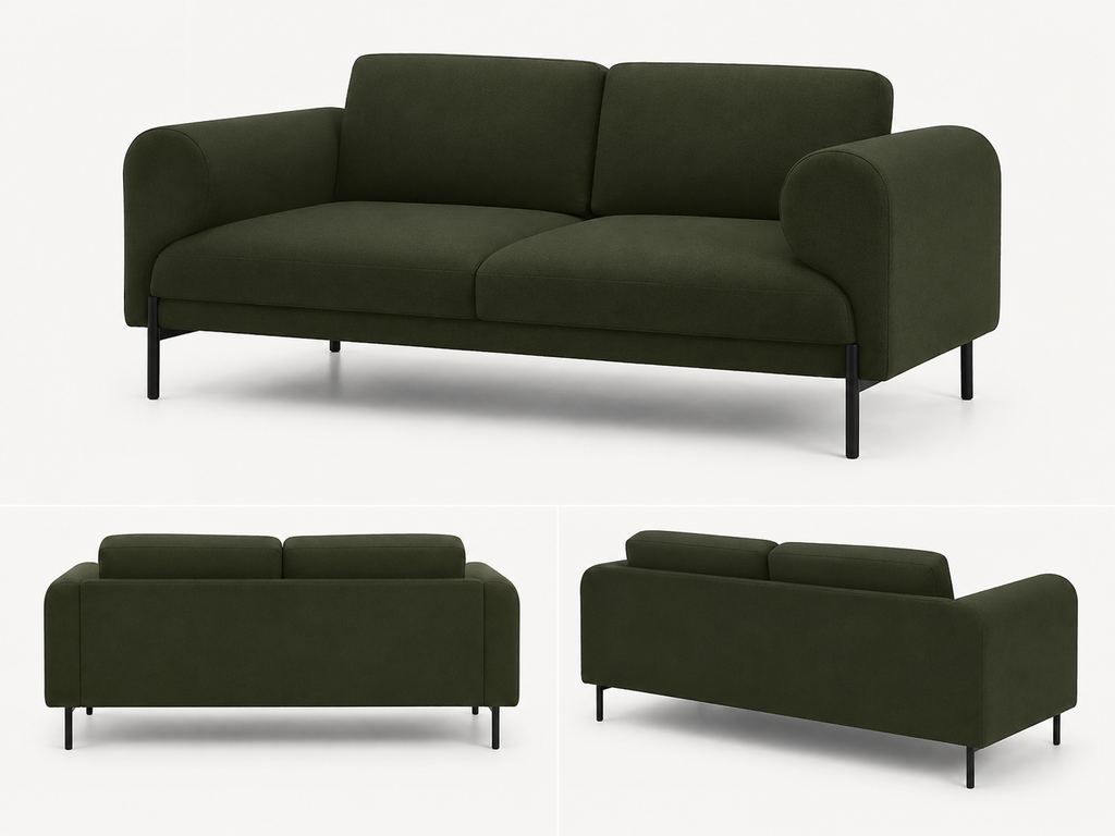 Modern 2-Seater Sofa