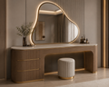 Modern Luxury 2026 Dresser Table with Organic LED Mirror
