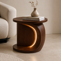 2026 New Design – WAVEFORM Modern Sculptural LED Side Table