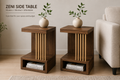 2026 New Design ZENI Modern Side Table Set of 2