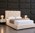 Luxury Modern King Size Upholstered Bed – 2026 Design