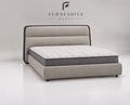 2026 Modern Luxury Upholstered Bed with Mattress | Furnishiya Works