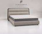2026 Modern Luxury Upholstered Bed with Mattress | Furnishiya Works